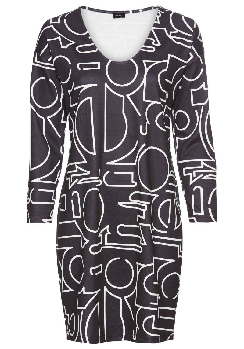 Laura Scott Shirtkleid, mit modernem Allover-Print von Laura Scott