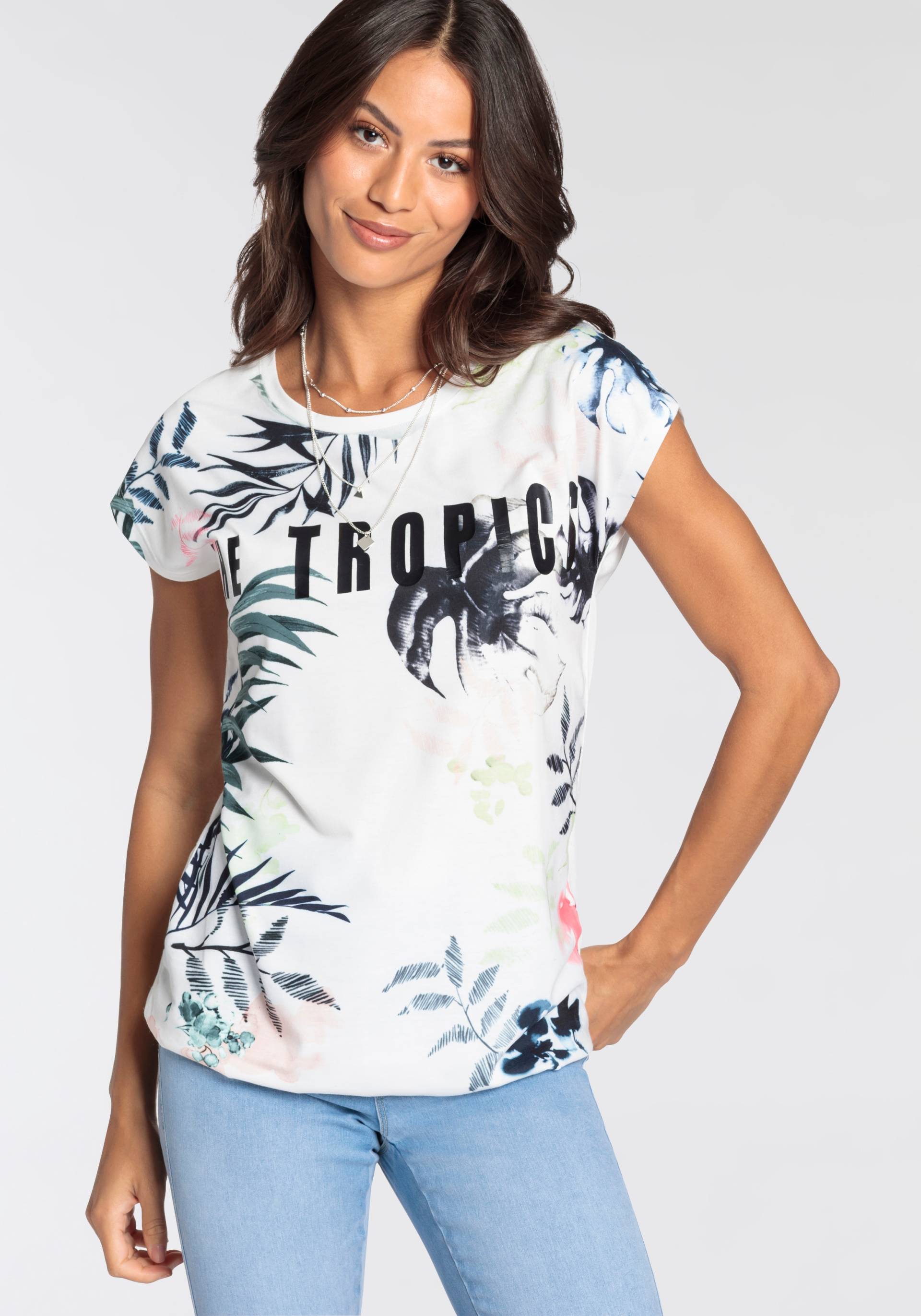 Laura Scott T-Shirt, mit modischem Print - NEUE KOLLEKTION von Laura Scott