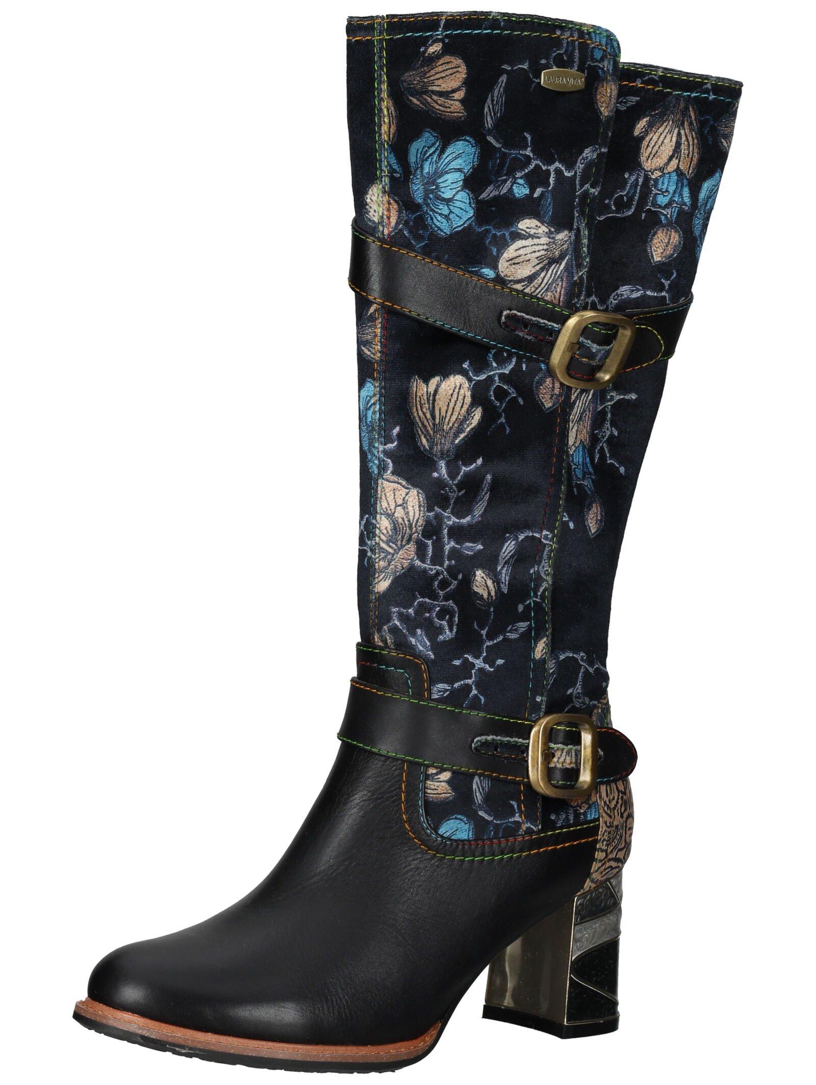 Stiefel Marbreo Damen Schwarz 38 von Laura Vita