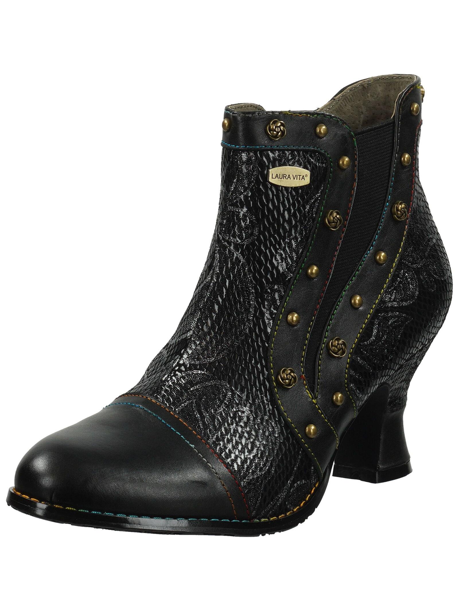 Stiefelette Gicgaso 01 Damen Schwarz 38 von Laura Vita