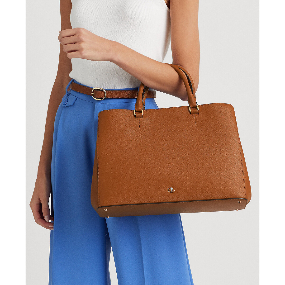 Handtasche Hanna, Leder mit schöner Struktur von Lauren Ralph Lauren