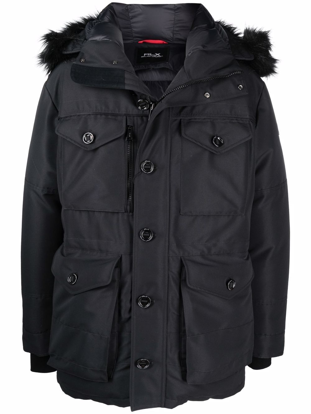 RLX Ralph Lauren Alistar padded coat - Black von RLX Ralph Lauren