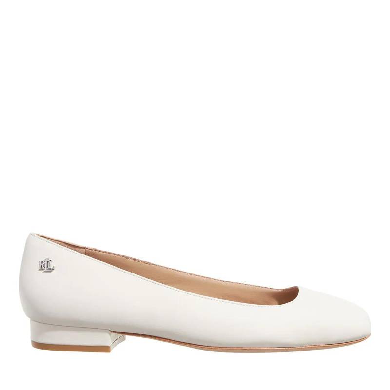 Lauren Ralph Lauren Ballerinas - Emellie Bllt Flats Ballet - Gr. 36 (EU) - in Weiß - für Damen von Lauren Ralph Lauren