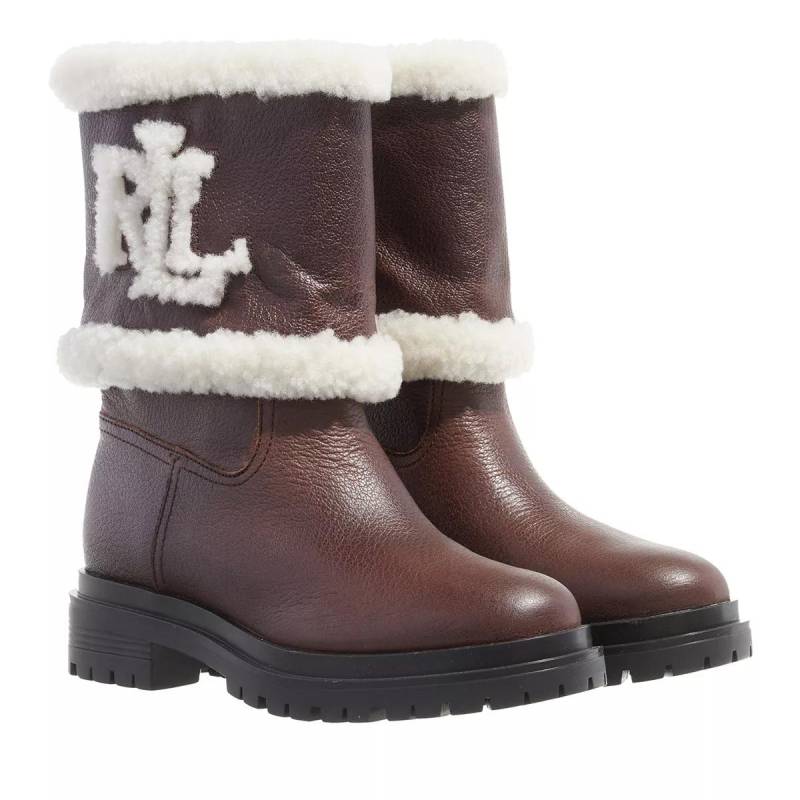 Lauren Ralph Lauren Boots & Stiefeletten - Carter Mid Boot - Gr. 38 (EU) - in Braun - für Damen von Lauren Ralph Lauren