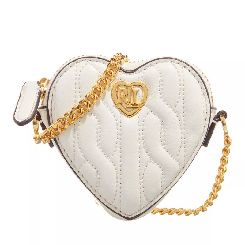 Lauren Ralph Lauren Handtasche - Mini Heart Pouch Small - Gr. unisize - in Weiß - für Damen von Lauren Ralph Lauren