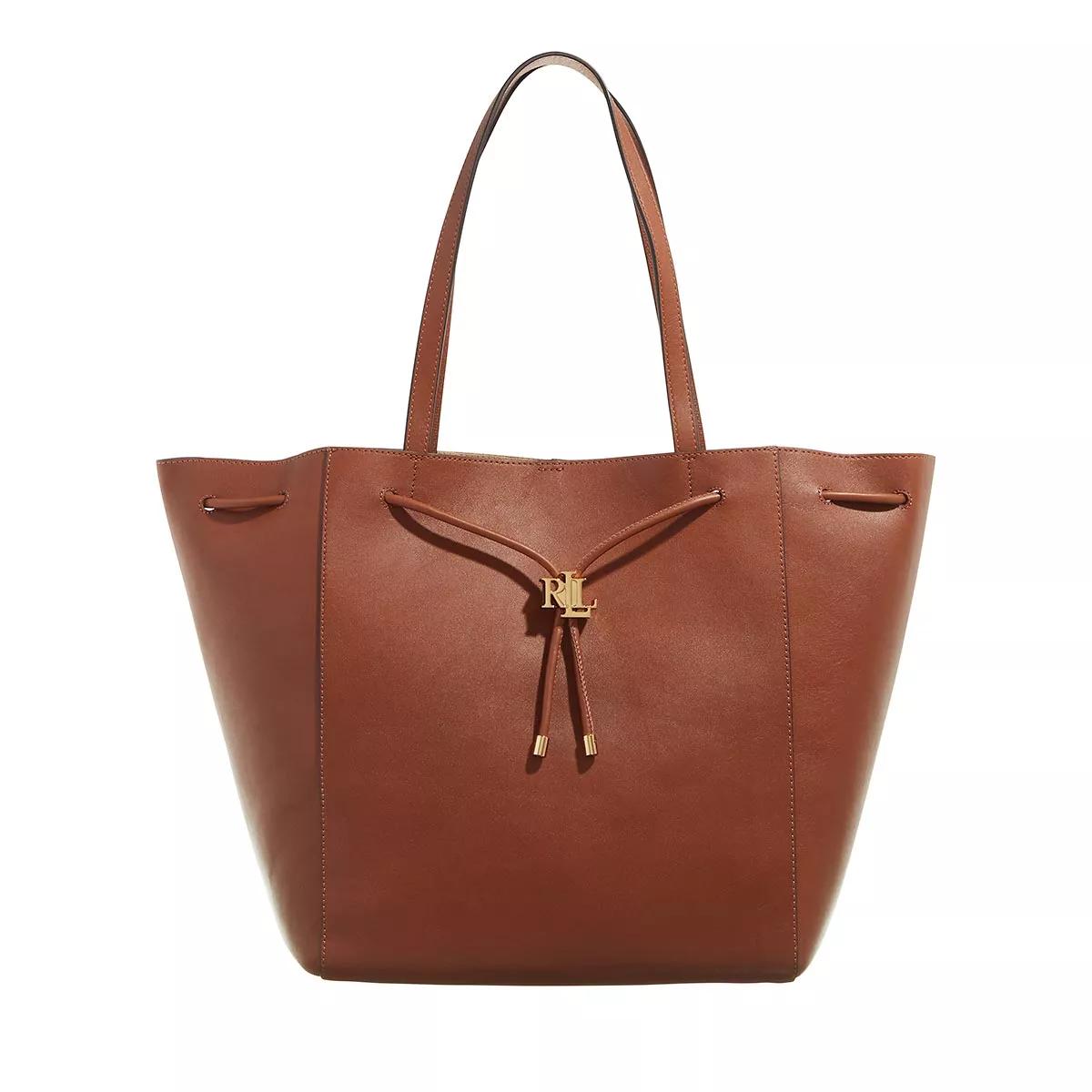 Lauren Ralph Lauren Henkeltasche - Andie Tote Medium - Gr. unisize - in Braun - für Damen von Lauren Ralph Lauren