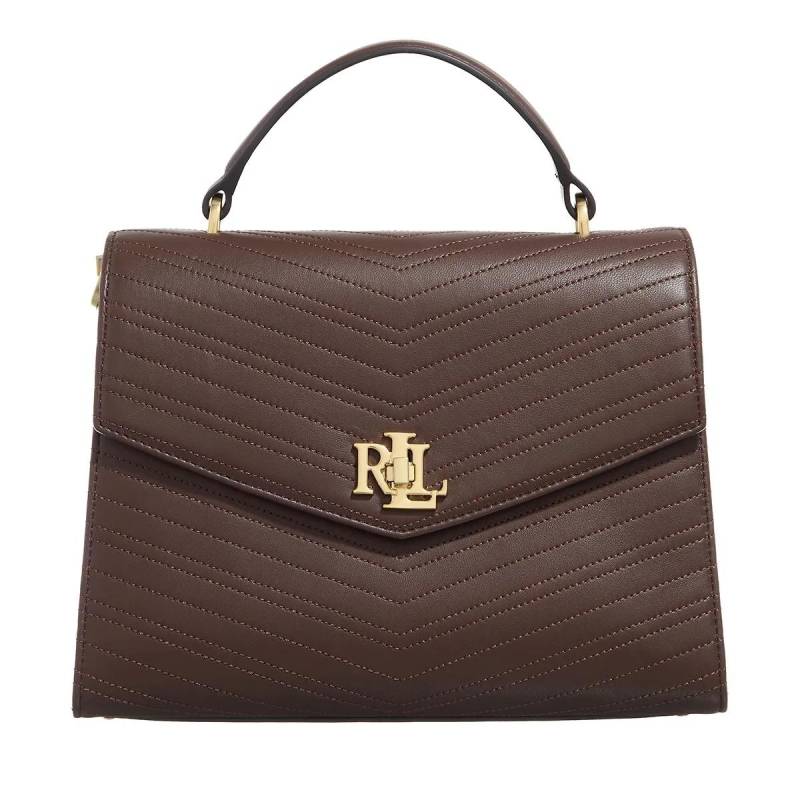 Lauren Ralph Lauren Handtasche - Farrah 27 Satchel Medium - Gr. unisize - in Braun - für Damen von Lauren Ralph Lauren