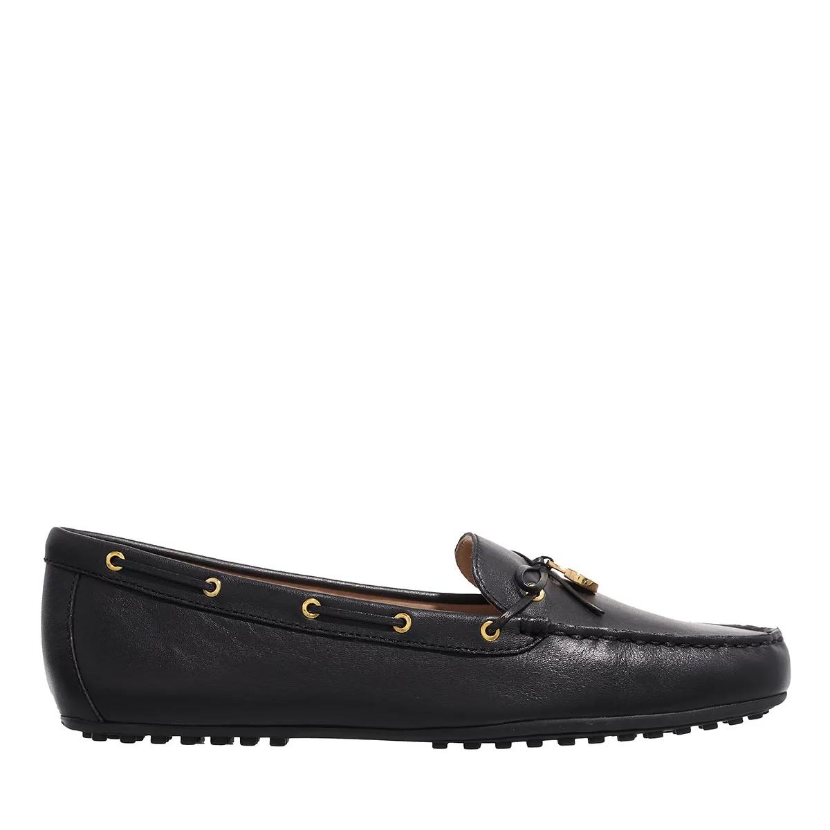 Lauren Ralph Lauren Loafer - Wylie-Flats-Driver - Gr. 36 (EU) - in Schwarz - für Damen von Lauren Ralph Lauren