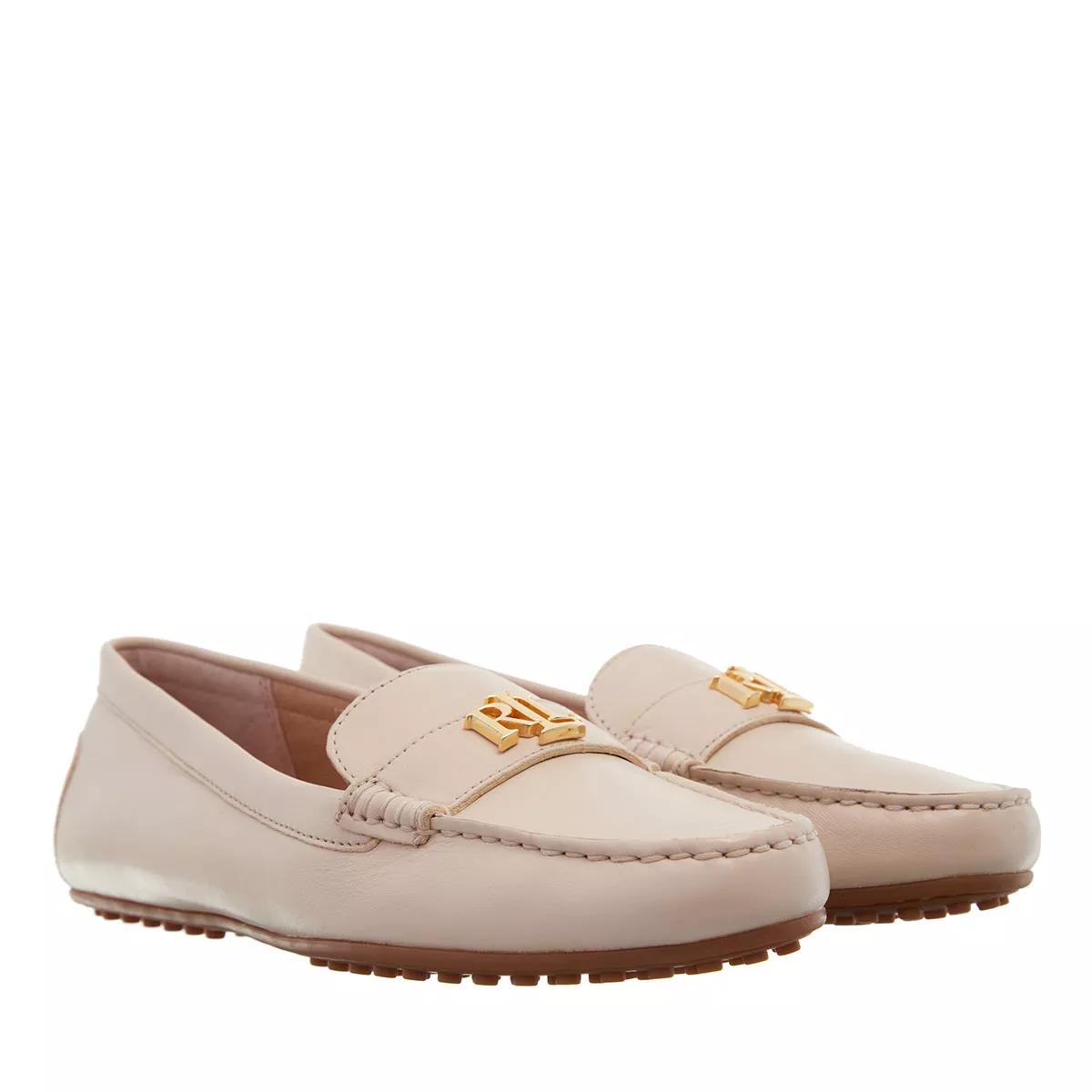 Lauren Ralph Lauren Loafers & Ballerinas - Barnsbury Flats Driver - Gr. 38 (EU) - in Beige - für Damen von Lauren Ralph Lauren