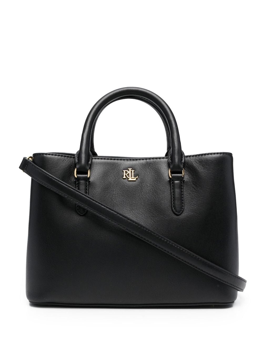 Lauren Ralph Lauren Mary medium satchel bag - Black von Lauren Ralph Lauren