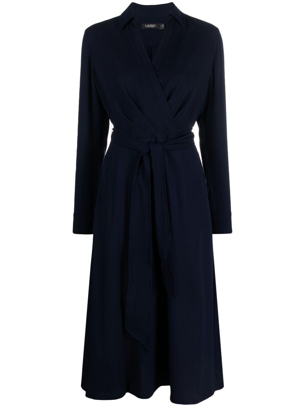 Lauren Ralph Lauren Rowella wrap dress - Blue von Lauren Ralph Lauren