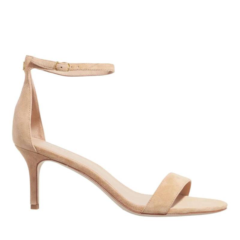 Lauren Ralph Lauren Sandaletten mit Absatz - Allie Mid-Sandals-Heel Sandal - Gr. 42 (EU) - in Beige - für Damen von Lauren Ralph Lauren