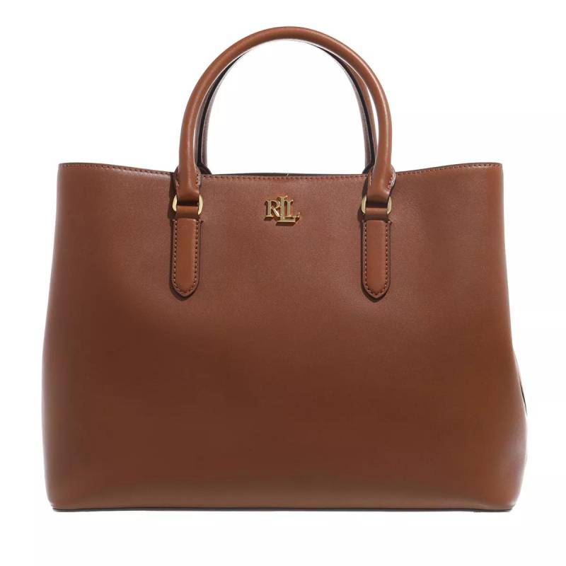 Lauren Ralph Lauren Henkeltasche - Marcy 36 Satchel Large - Gr. unisize - in Braun - für Damen von Lauren Ralph Lauren