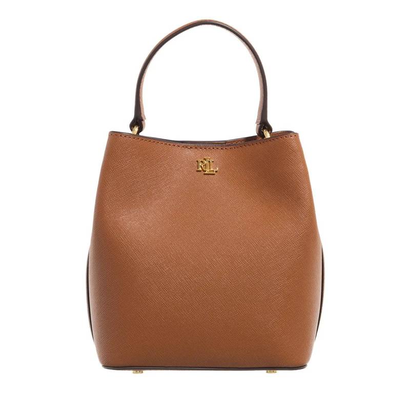 Lauren Ralph Lauren Schultertasche - Reese Sm Bkt Bucket Bag Small - Gr. unisize - in Braun - für Damen von Lauren Ralph Lauren