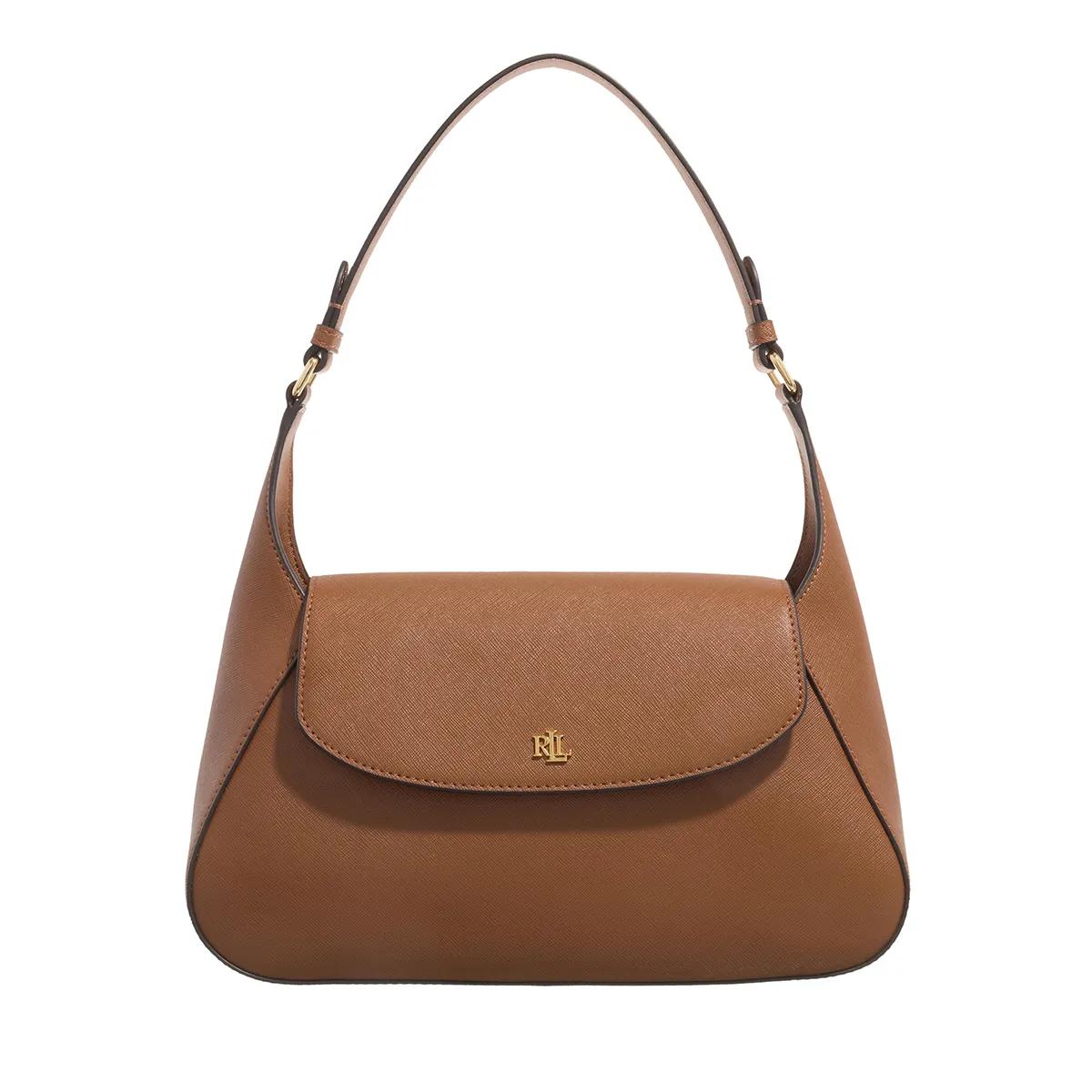 Lauren Ralph Lauren Schultertasche - Schylar-Shoulder Bag-Medium - Gr. unisize - in Braun - für Damen von Lauren Ralph Lauren
