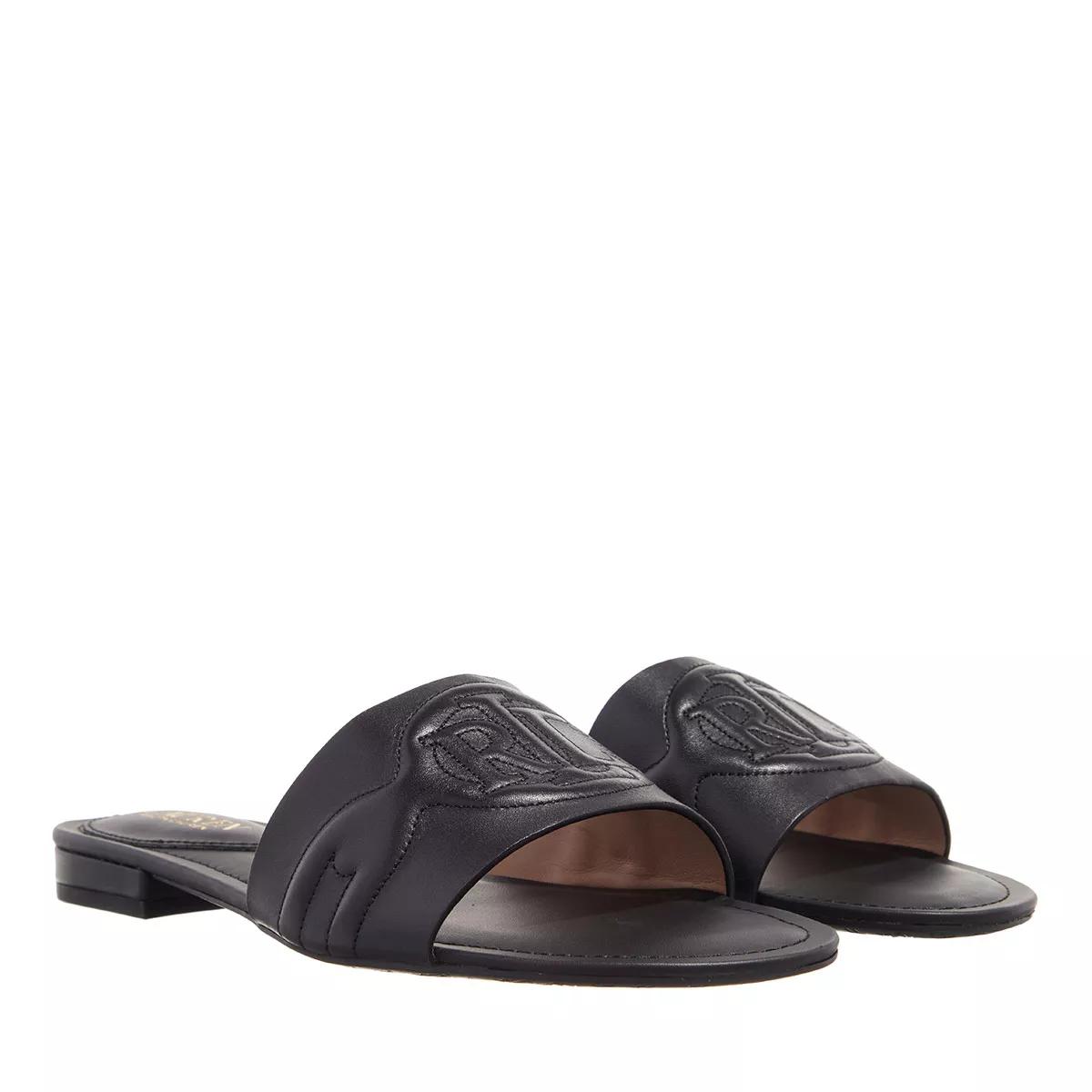 Lauren Ralph Lauren Slipper & Pantoletten - Alegra Iii Sandals Slide - Gr. 36 (EU) - in Schwarz - für Damen von Lauren Ralph Lauren