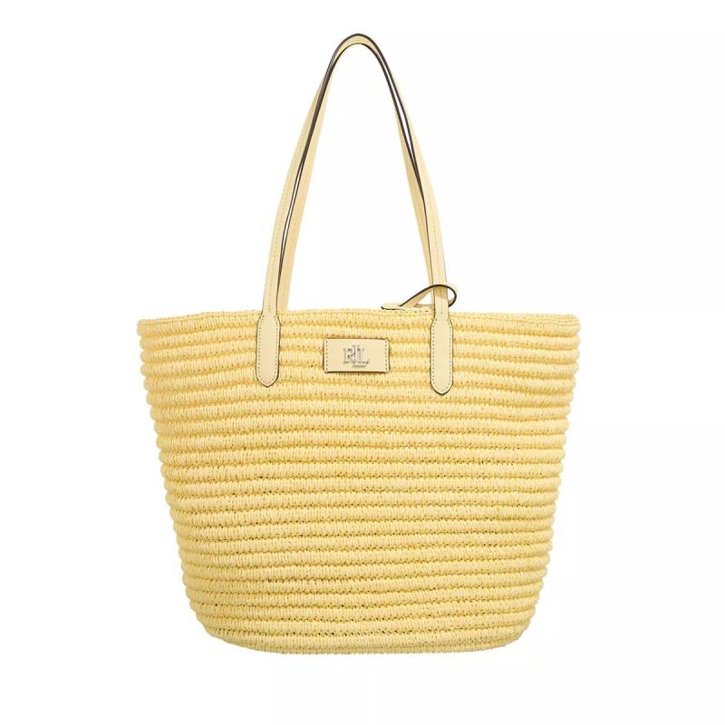 Lauren Ralph Lauren Schultertasche - Brie 31 Tote Large - Gr. unisize - in Gelb - für Damen von Lauren Ralph Lauren