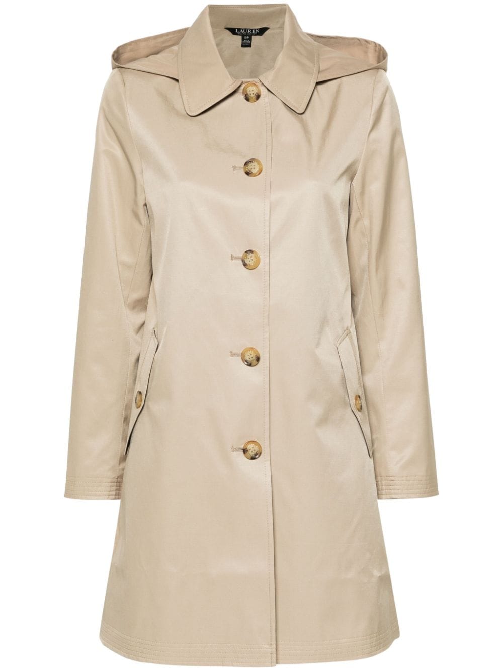 Lauren Ralph Lauren single-breasted coat - Neutrals von Lauren Ralph Lauren