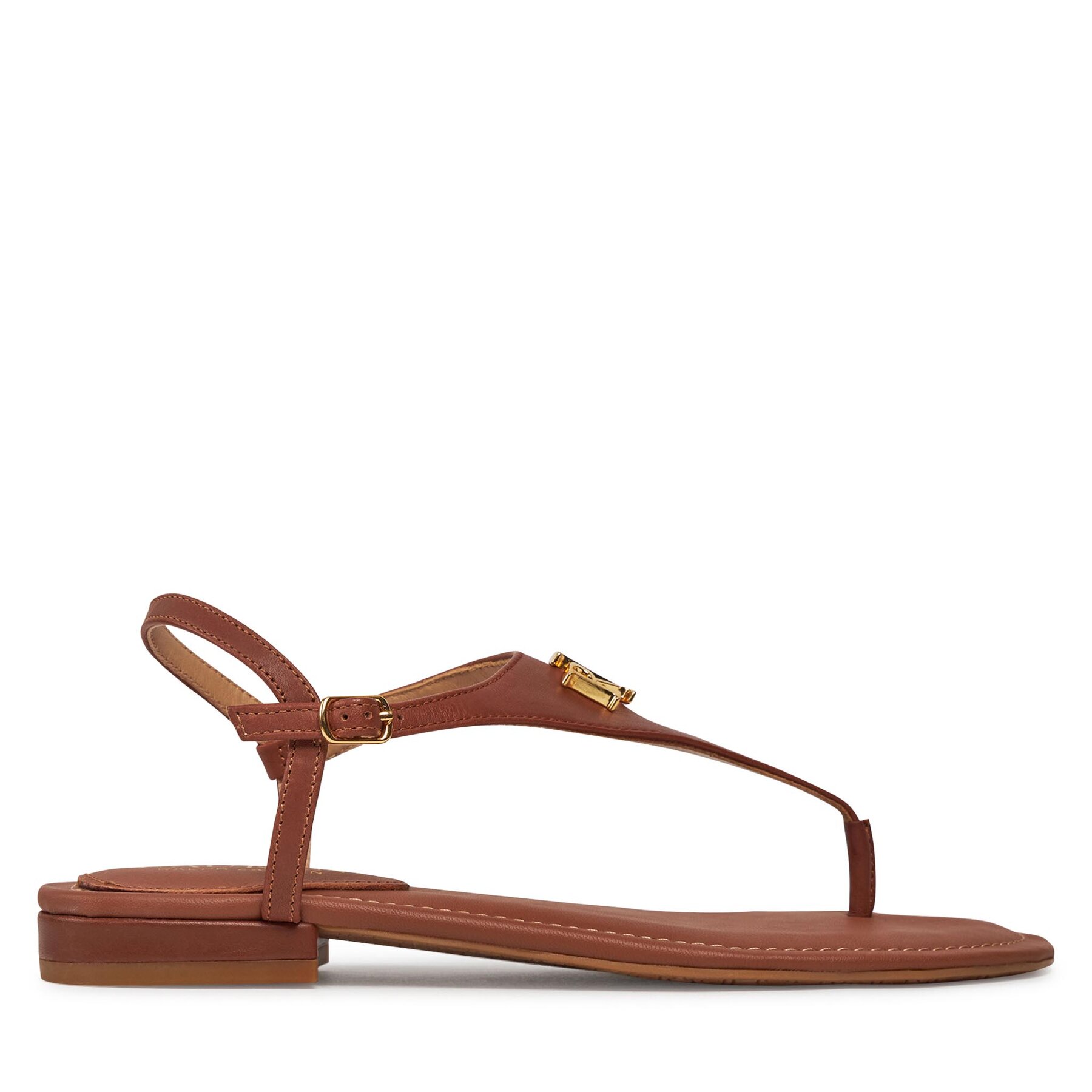 Sandalen Lauren Ralph Lauren 802940593002 Deep Saddle Tan von Lauren Ralph Lauren