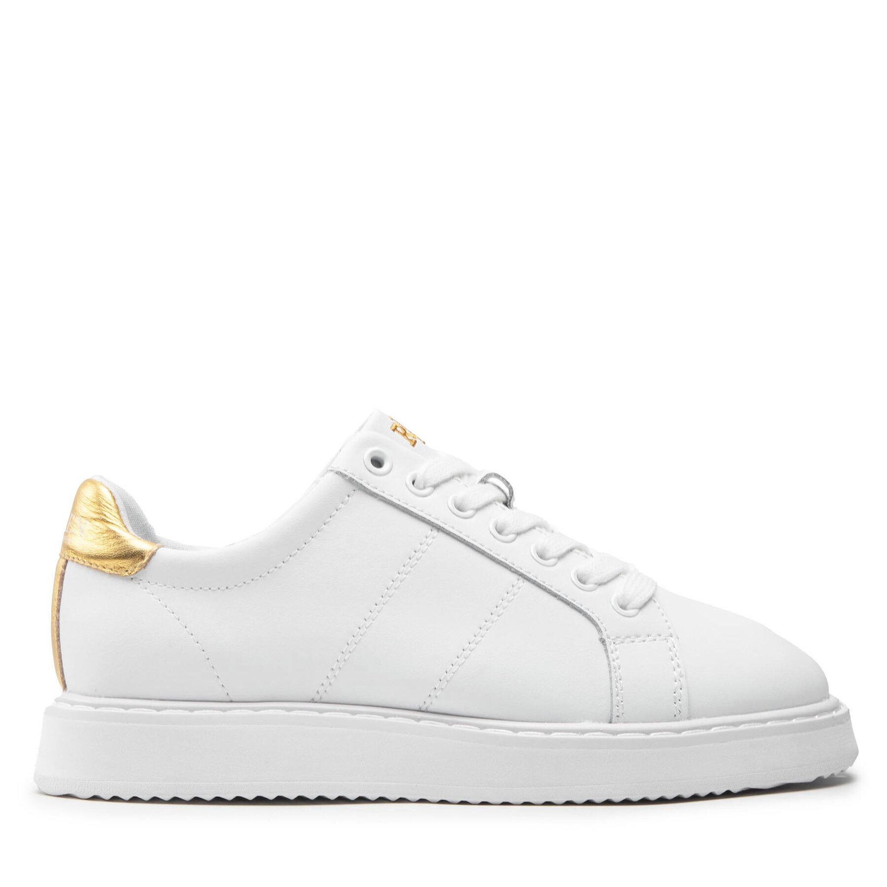 Sneakers Lauren Ralph Lauren Angeline 802875886002 White/Gold von Lauren Ralph Lauren