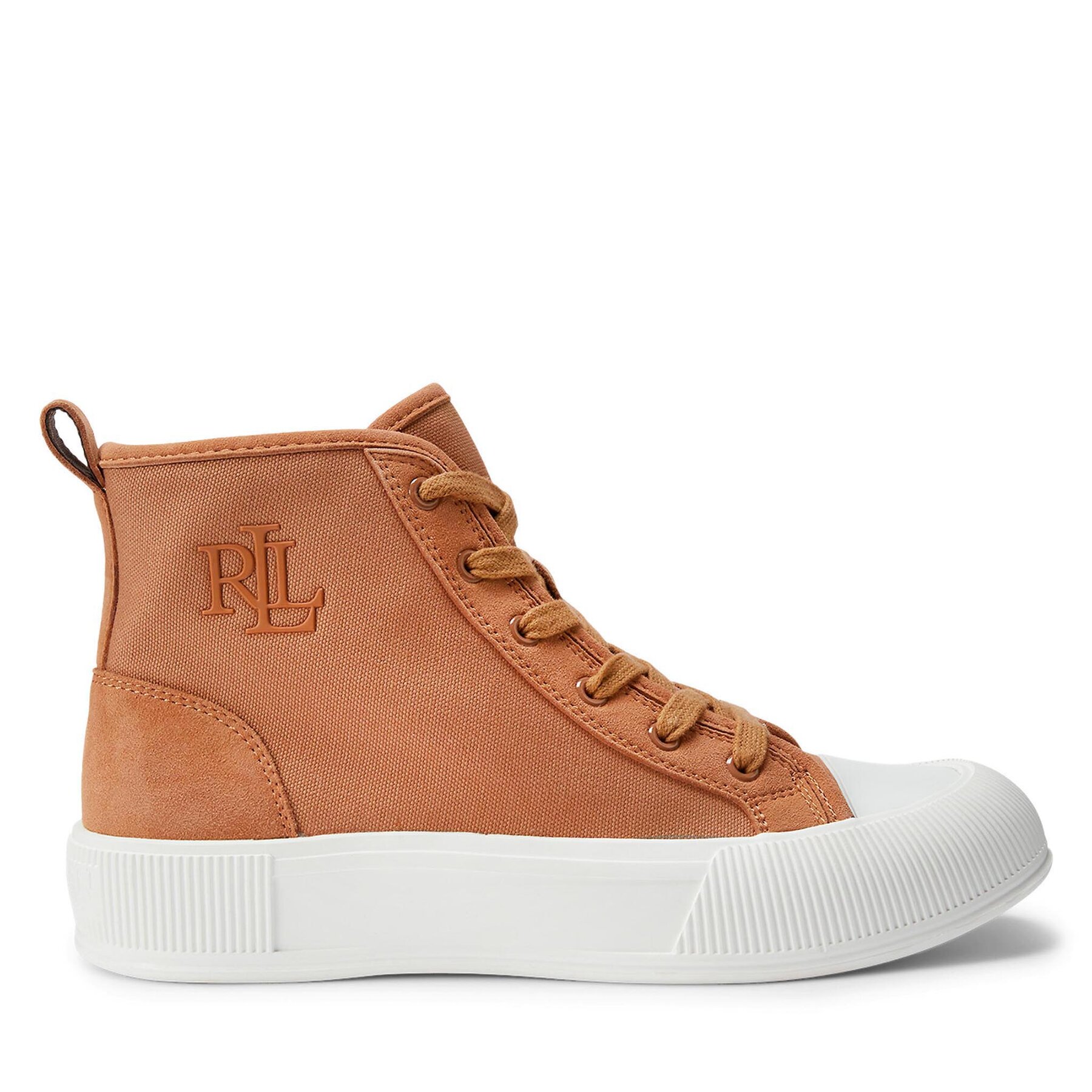 Sneakers aus Stoff Lauren Ralph Lauren 802912266001 Camel von Lauren Ralph Lauren