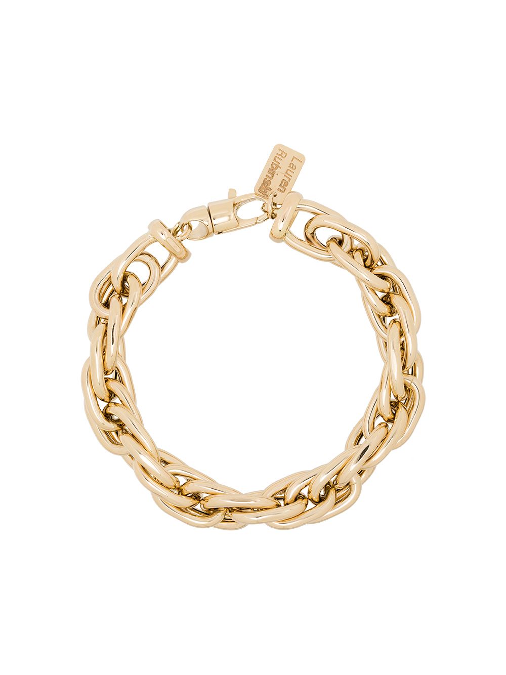 Lauren Rubinski 14kt yellow gold chain bracelet von Lauren Rubinski
