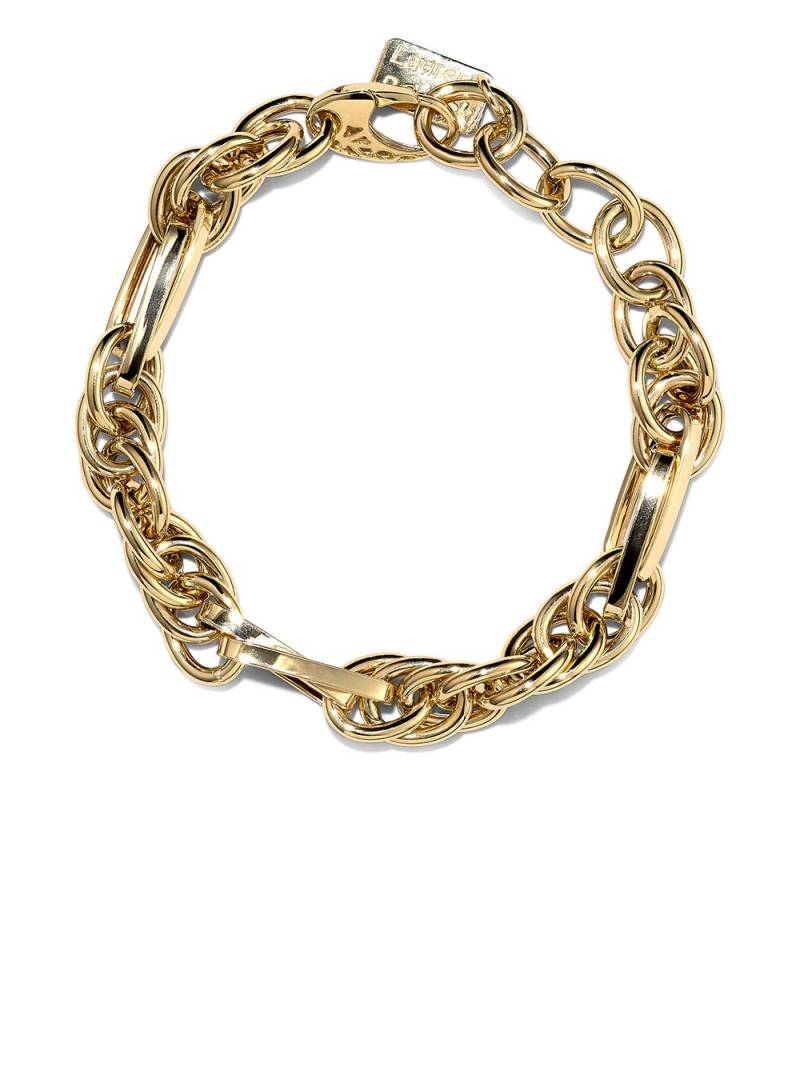 Lauren Rubinski 14kt yellow gold chunky-chain bracelet von Lauren Rubinski