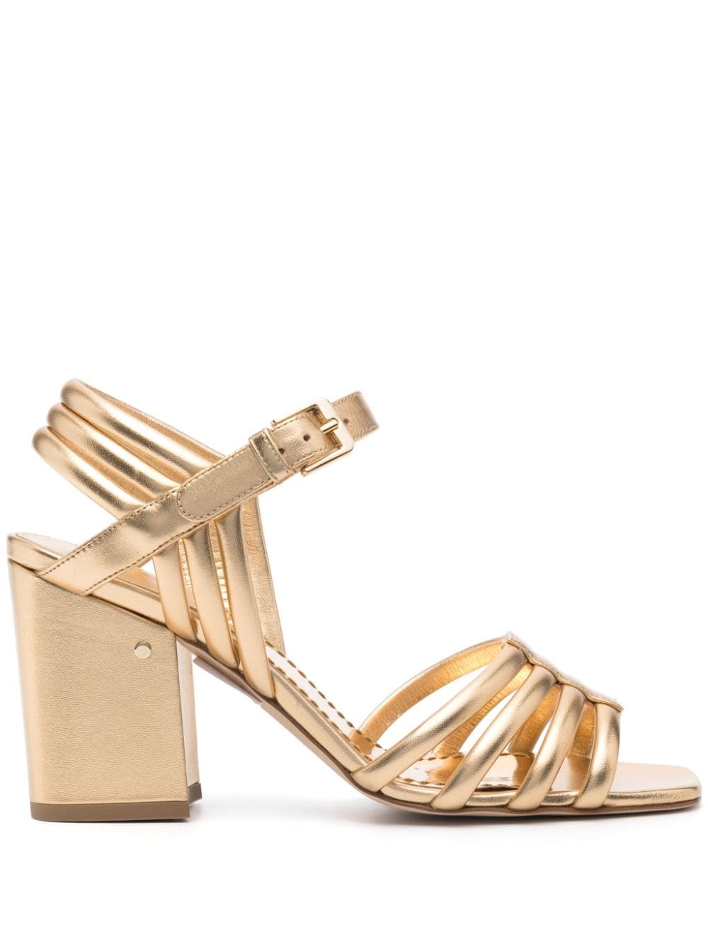 Laurence Dacade Camila 85mm leather sandals - Gold von Laurence Dacade
