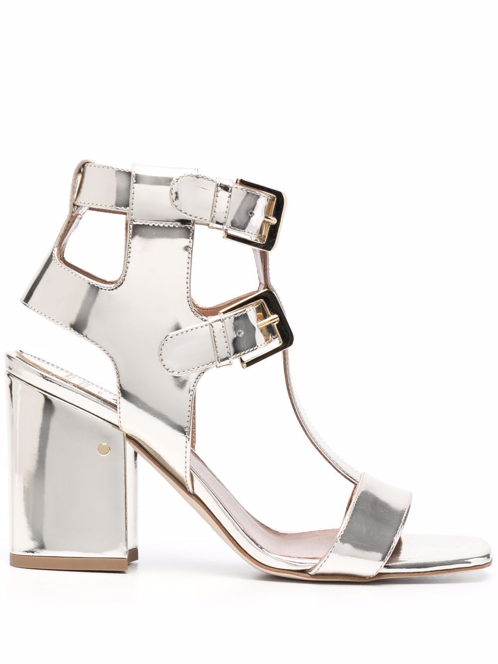 Laurence Dacade Sandra 90mm metallic sandals - Gold von Laurence Dacade