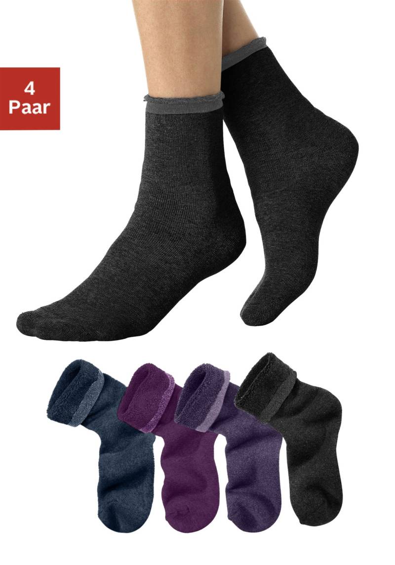 Lavana Kuschelsocken, (Set, 4 Paar) von Lavana