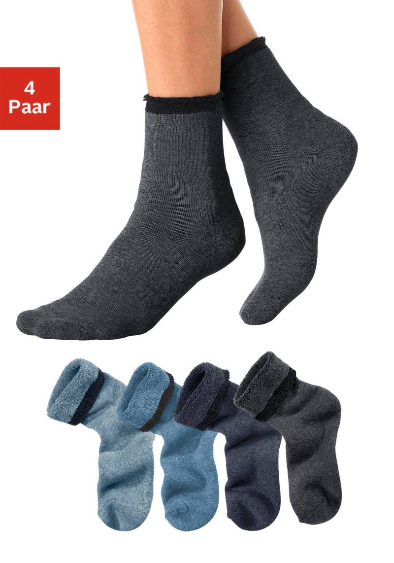 Lavana Kuschelsocken, (Set, 4 Paar) von Lavana