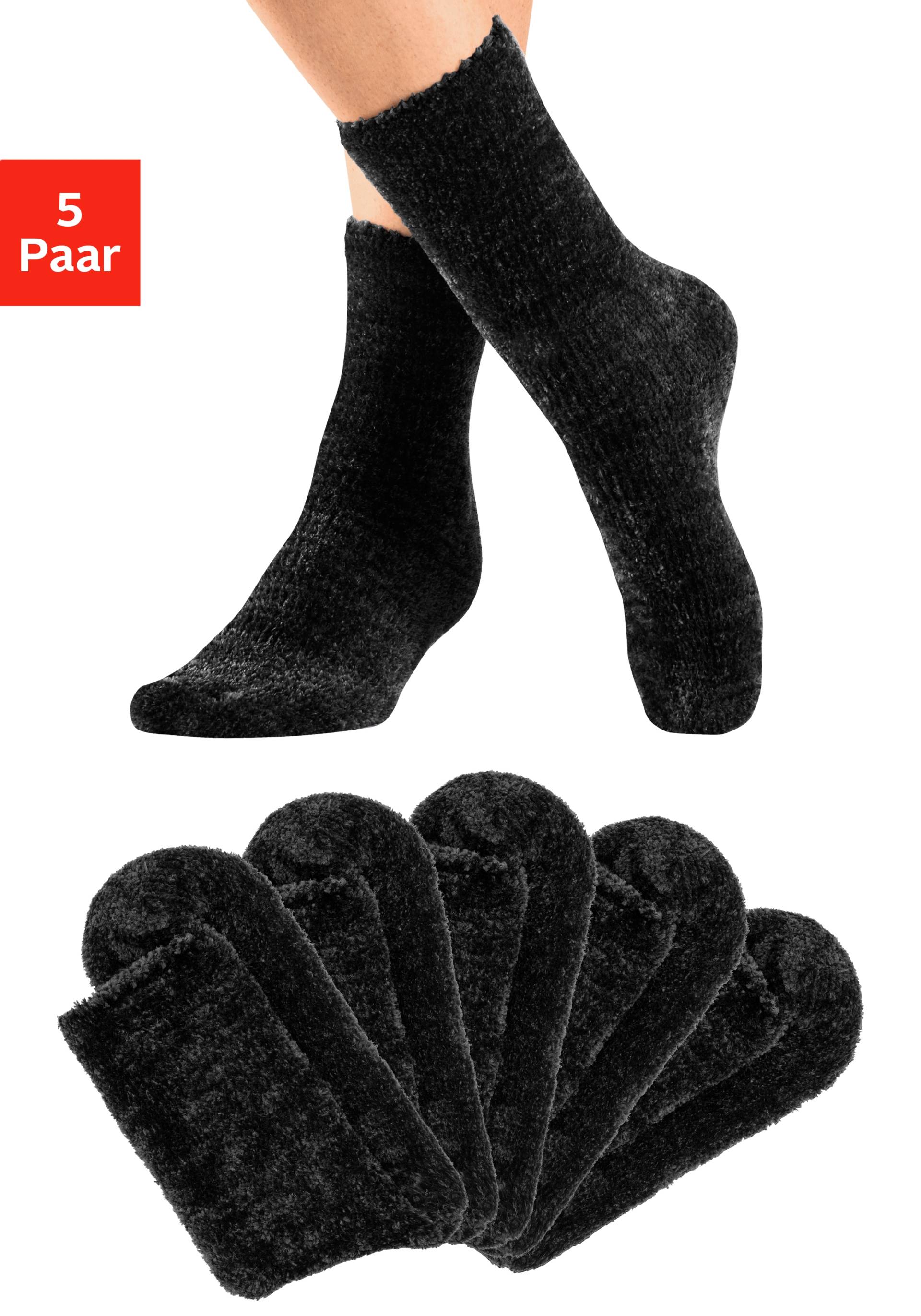 Lavana Kuschelsocken »Bettsocken«, (Packung, 5 Paar) von Lavana