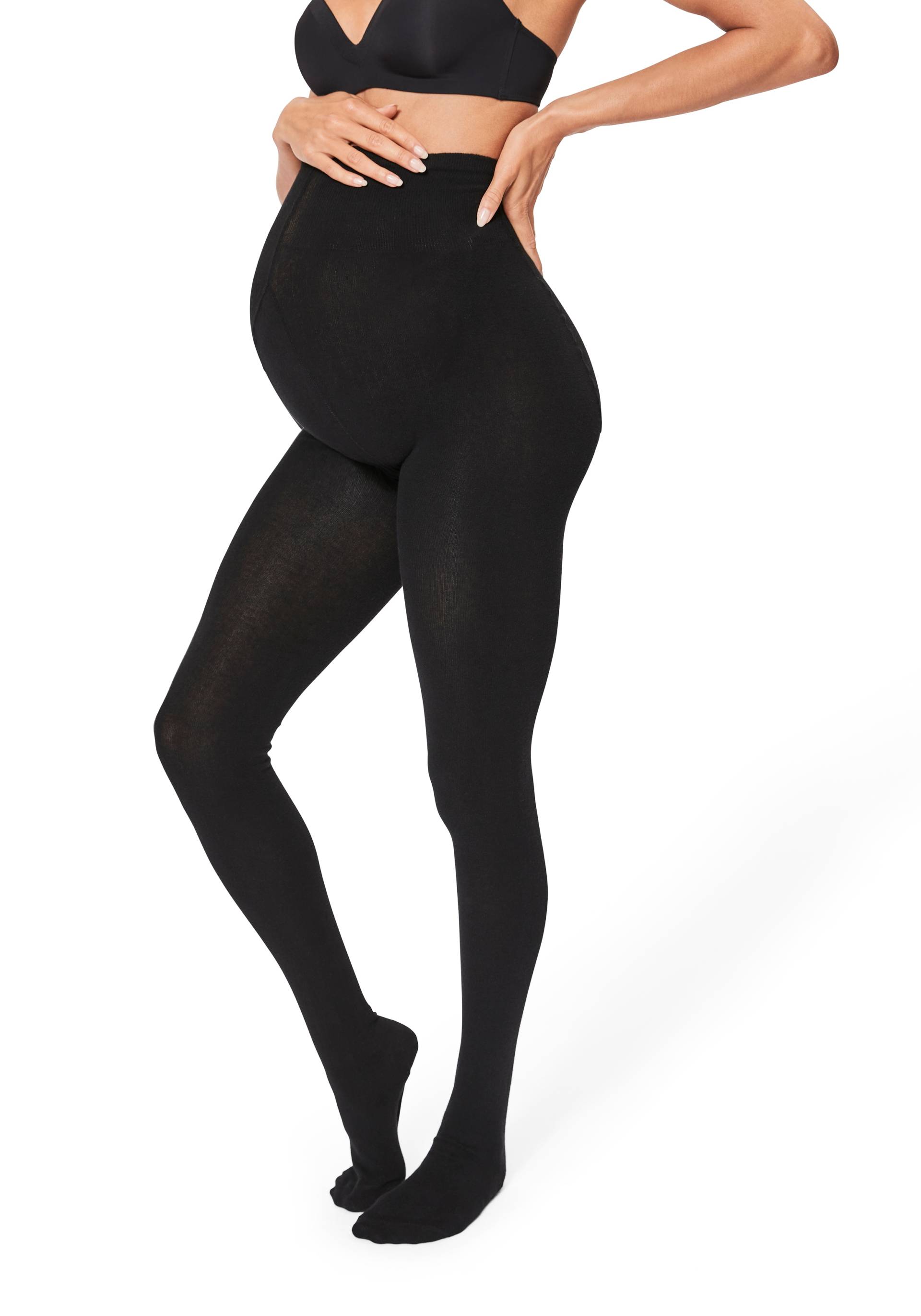 Lavana Strickstrumpfhose, Schwangerschaft, mit extra Zwickel für angenehme Weite Lavana Strickstrumpfhose, Schwangerschaft, mit extra Zwickel für angenehme Weite von Lavana