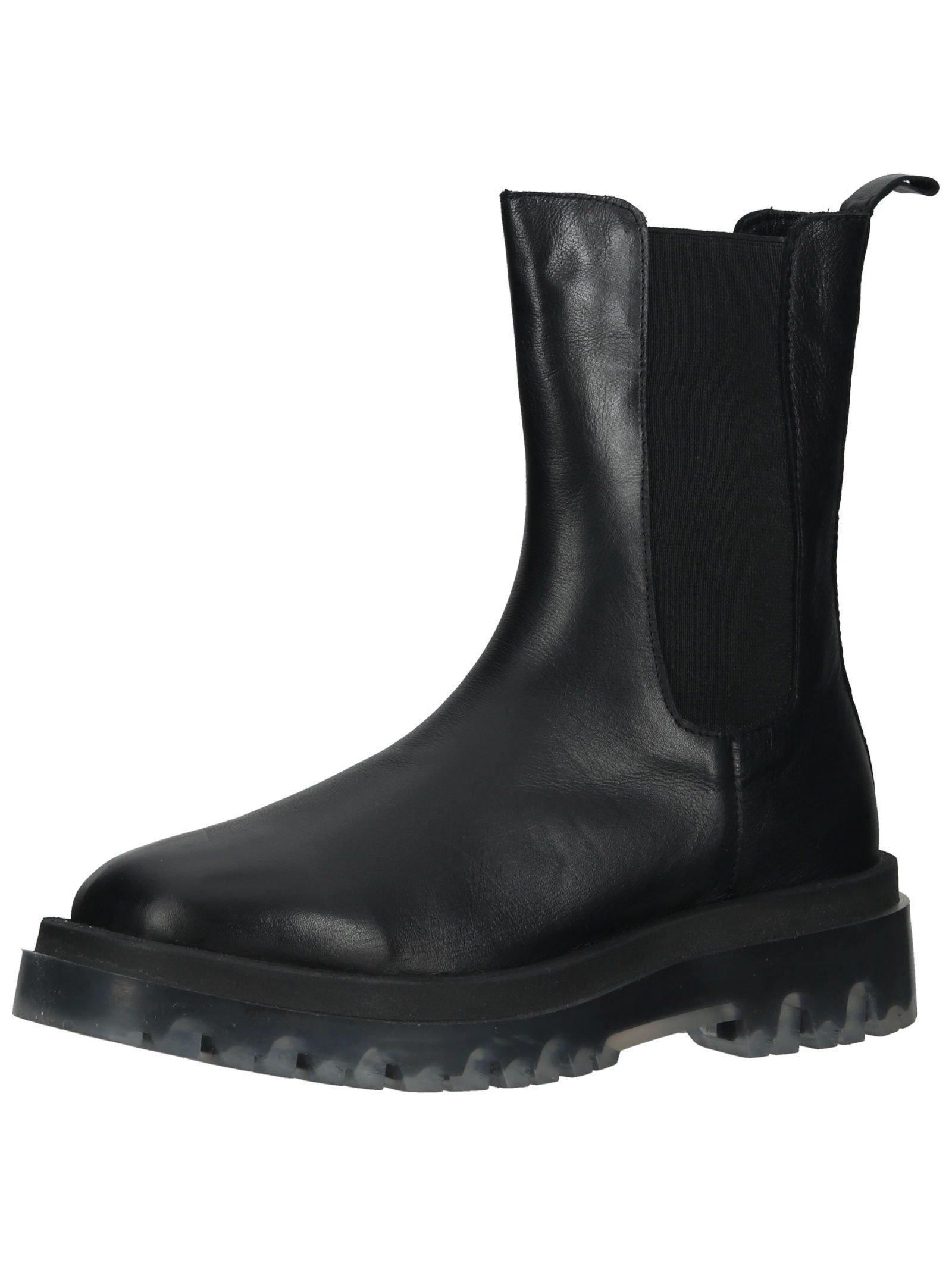 Stiefelette Damen Schwarz 36 von Lazamani