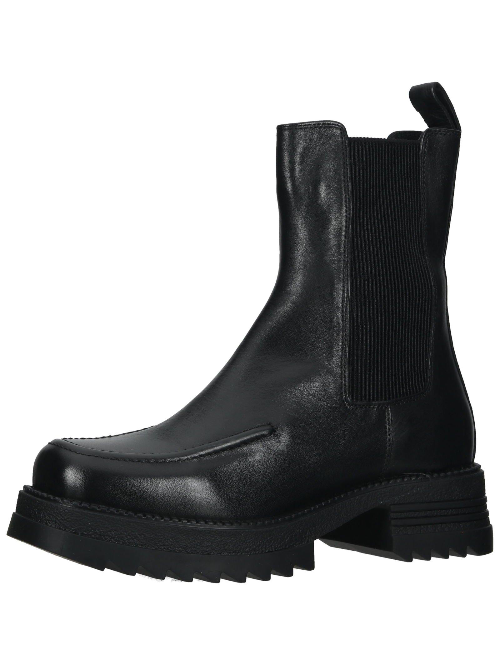 Stiefelette Damen Schwarz 37 von Lazamani