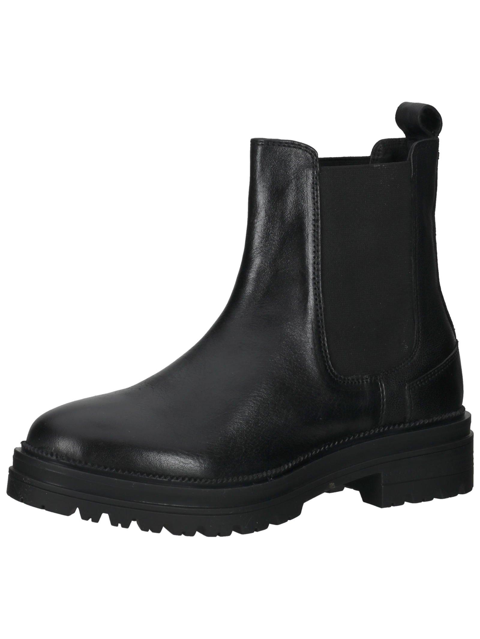 Stiefelette Damen Schwarz 37 von Lazamani