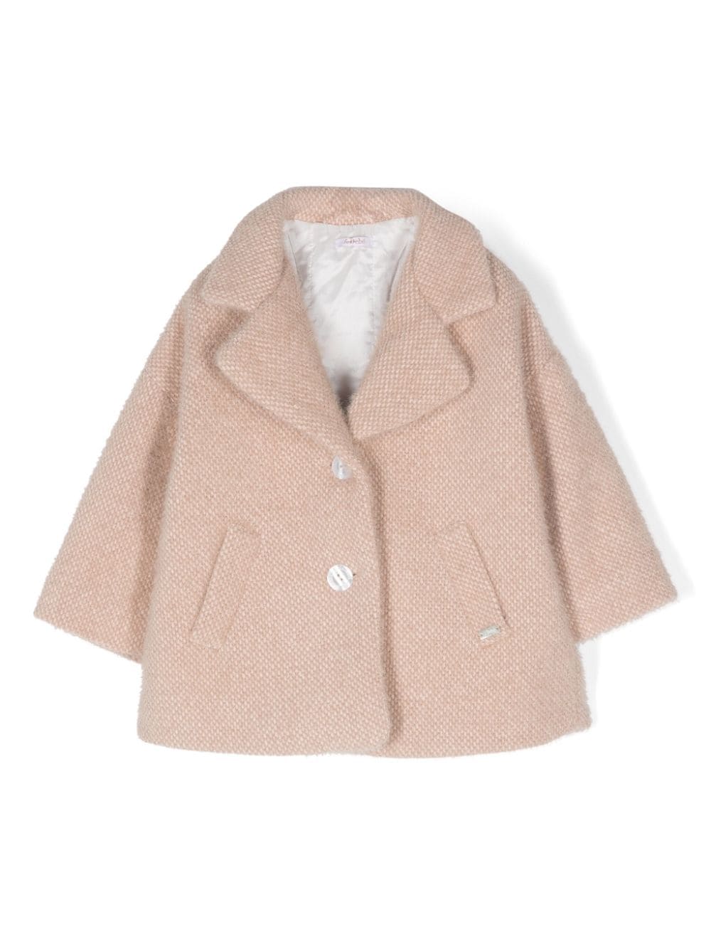 Le Bebé Enfant notched-collar single-breasted jacket - Neutrals von Le Bebé Enfant