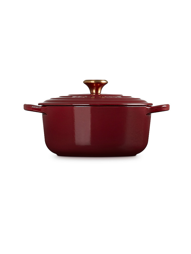 LE CREUSET Bräter rund SIGNATURE 20cm/2,4l Garnet dunkelrot LE CREUSET Bräter rund SIGNATURE 20cm/2,4l Garnet dunkelrot von Le Creuset