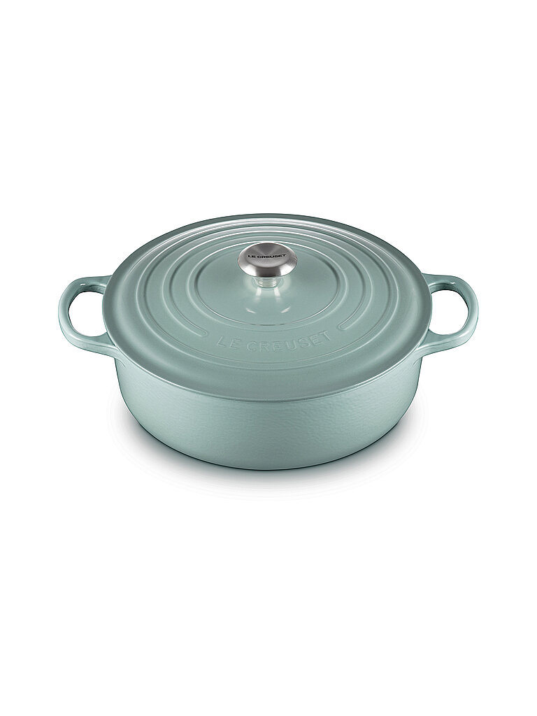 LE CREUSET Gourmet-Bräter SIGNATURE 30cm Sea Salt hellgrau LE CREUSET Gourmet-Bräter SIGNATURE 30cm Sea Salt hellgrau von Le Creuset
