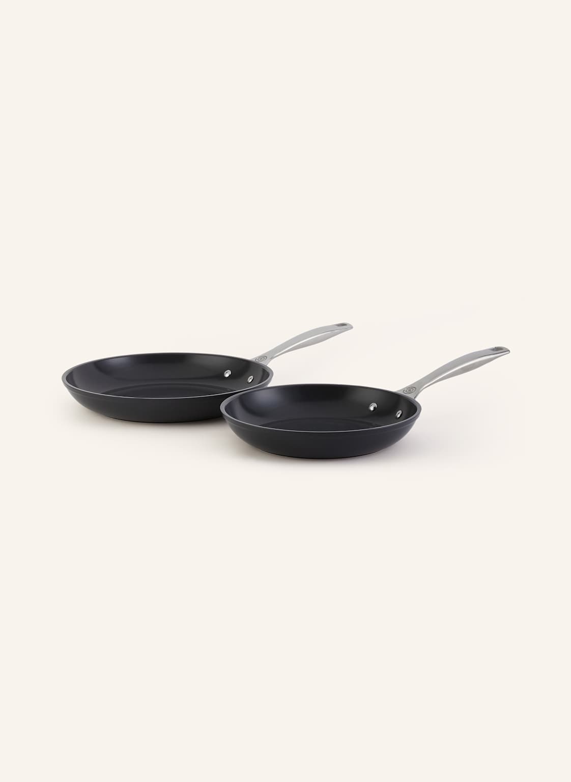 Le Creuset 2tlg. Pfannen-Set Essential schwarz Le Creuset 2tlg. Pfannen-Set Essential schwarz von Le Creuset
