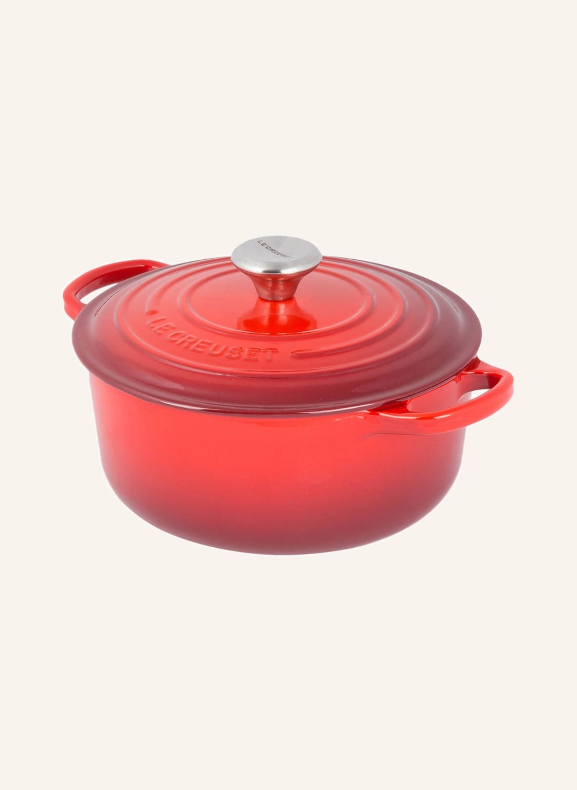 Le Creuset Bräter Signature rot von Le Creuset