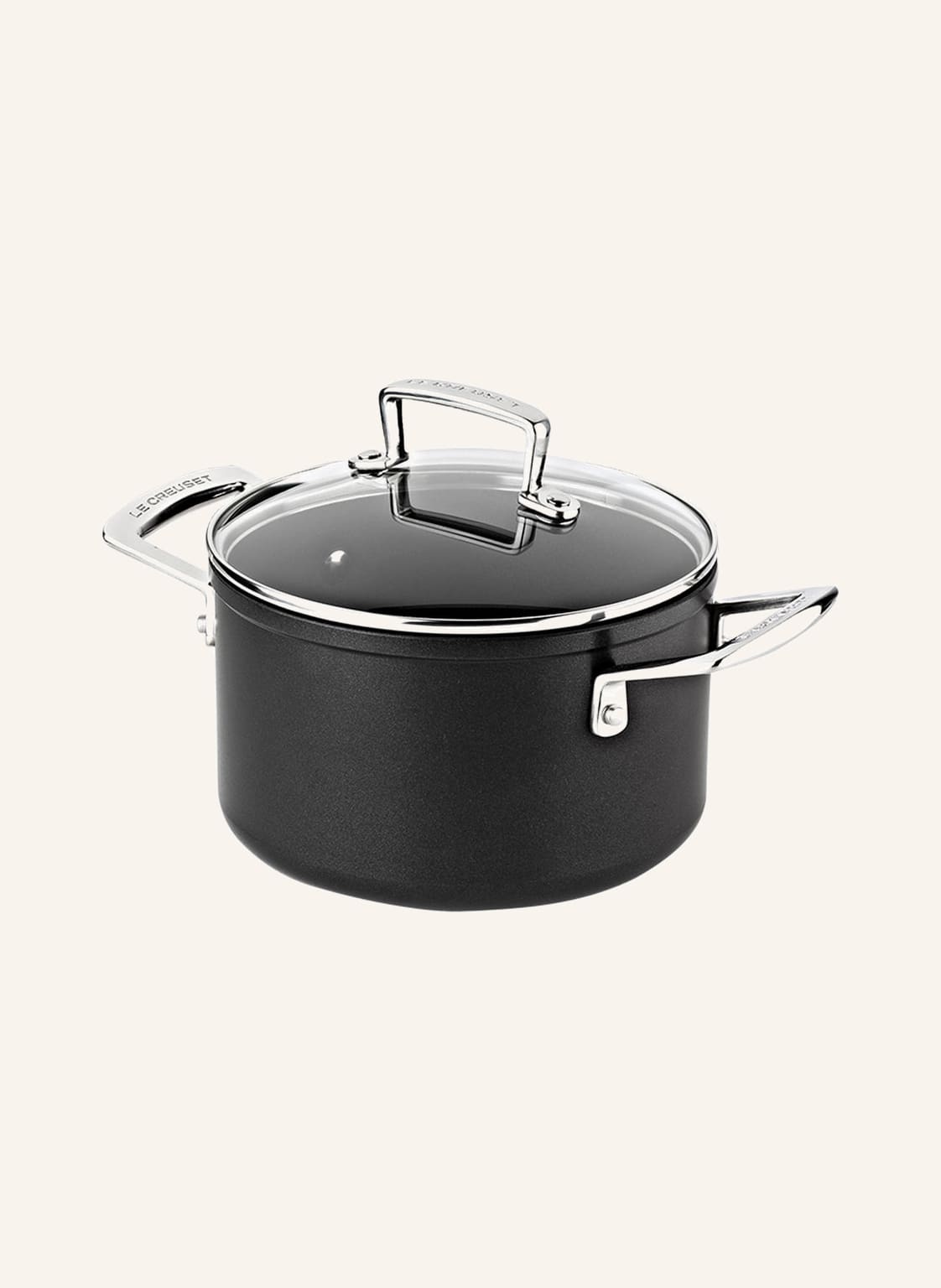 Le Creuset Fleischtopf Aluminium Antihaft schwarz Le Creuset Fleischtopf Aluminium Antihaft schwarz von Le Creuset