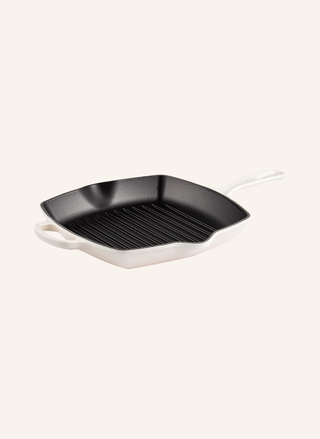 Le Creuset Grillpfanne Signature weiss Le Creuset Grillpfanne Signature weiss von Le Creuset