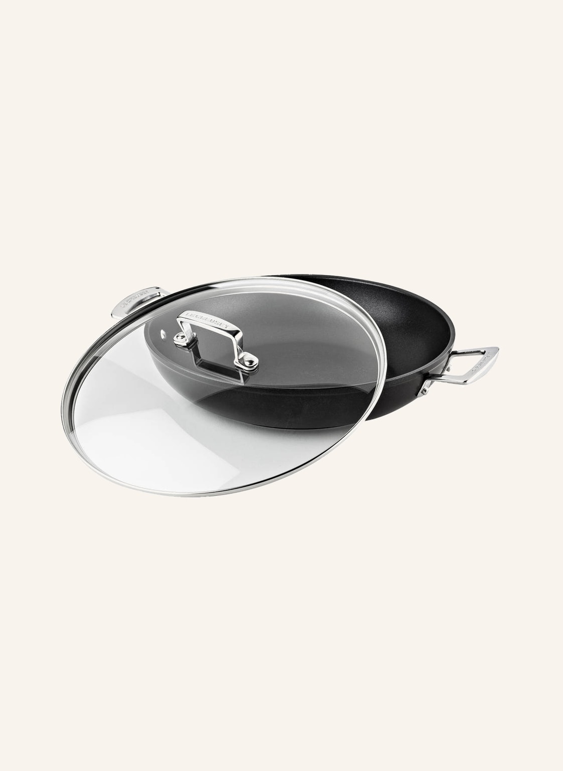 Le Creuset Profi-Pfanne Aluminium Antihaft schwarz Le Creuset Profi-Pfanne Aluminium Antihaft schwarz von Le Creuset