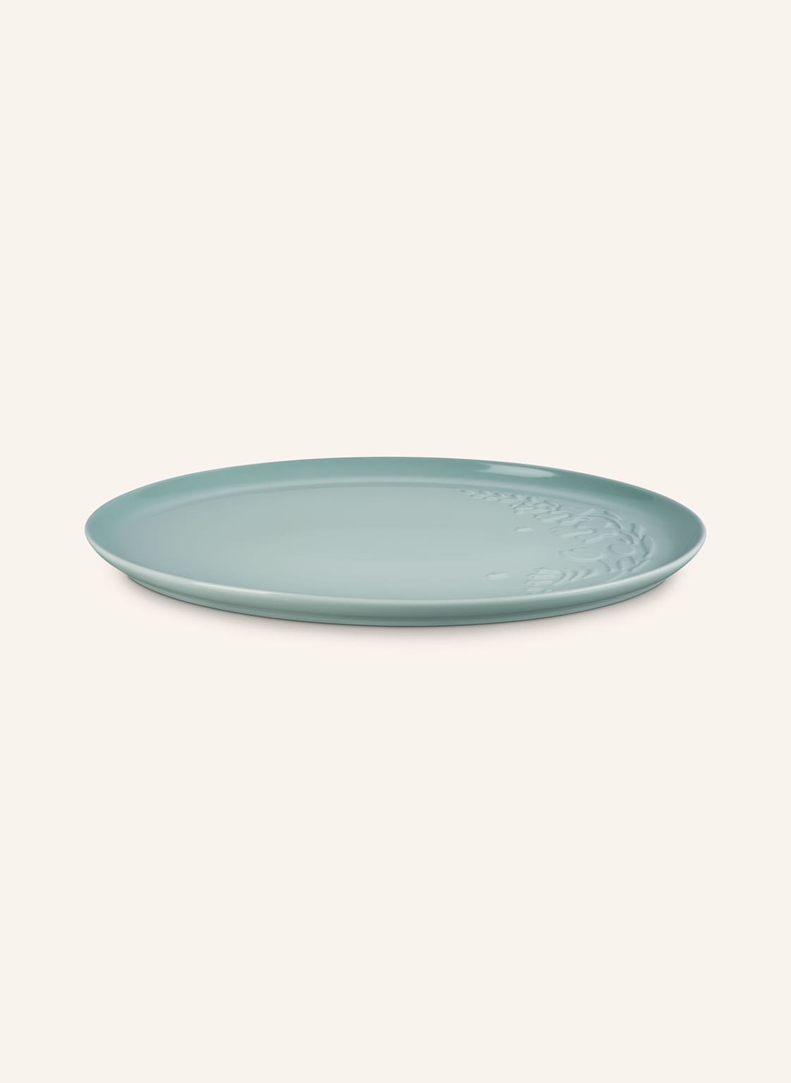Le Creuset Servierplatte Jardin gruen von Le Creuset