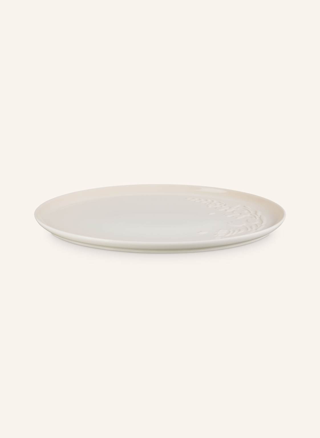 Le Creuset Servierplatte Jardin weiss von Le Creuset