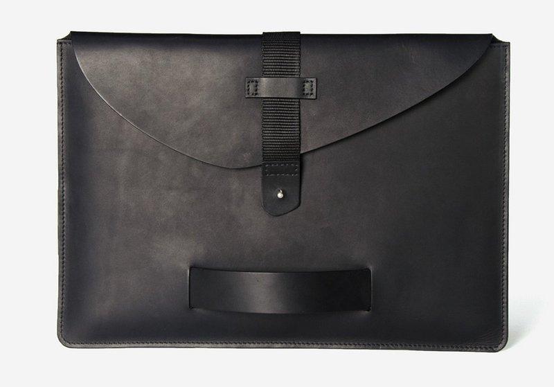 La Pochette À Main Sangle - Damen Schwarz ONE SIZE von Le Feuillet