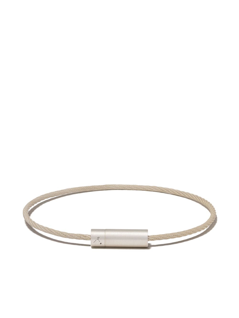 Le Gramme 7 Grams Cable bracelet - Silver von Le Gramme