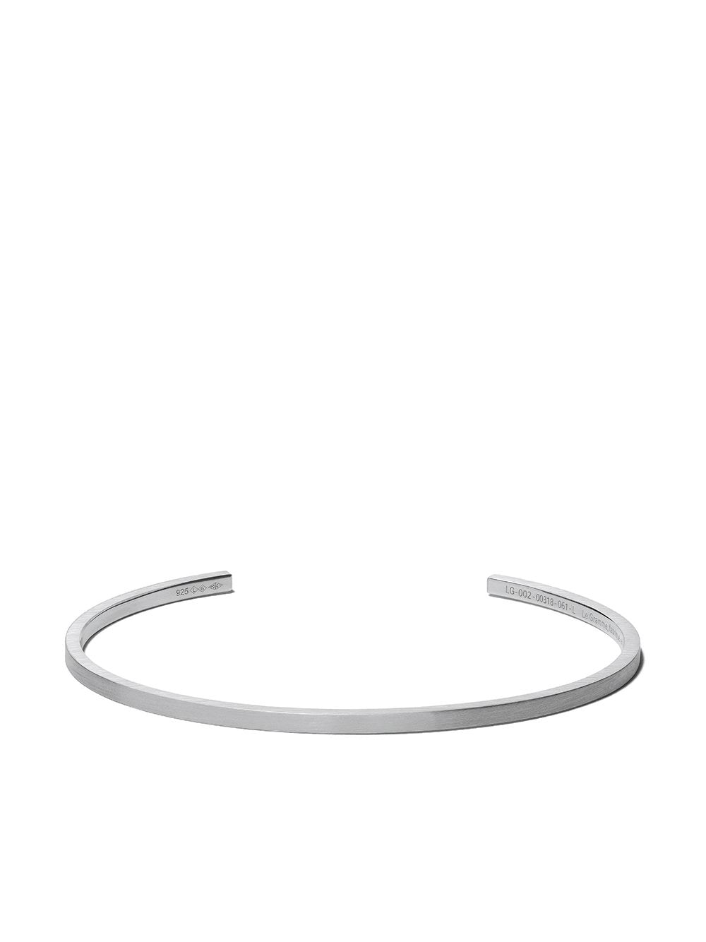 Le Gramme 7 Grams Ribbon bracelet - Silver von Le Gramme