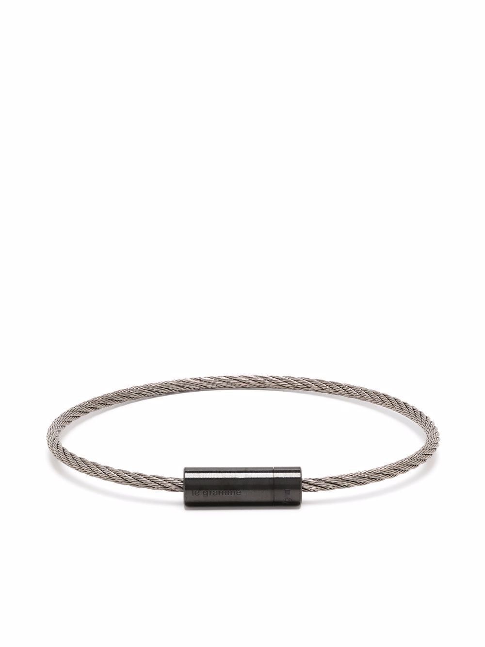 Le Gramme 7g cable bracelet - Silver von Le Gramme